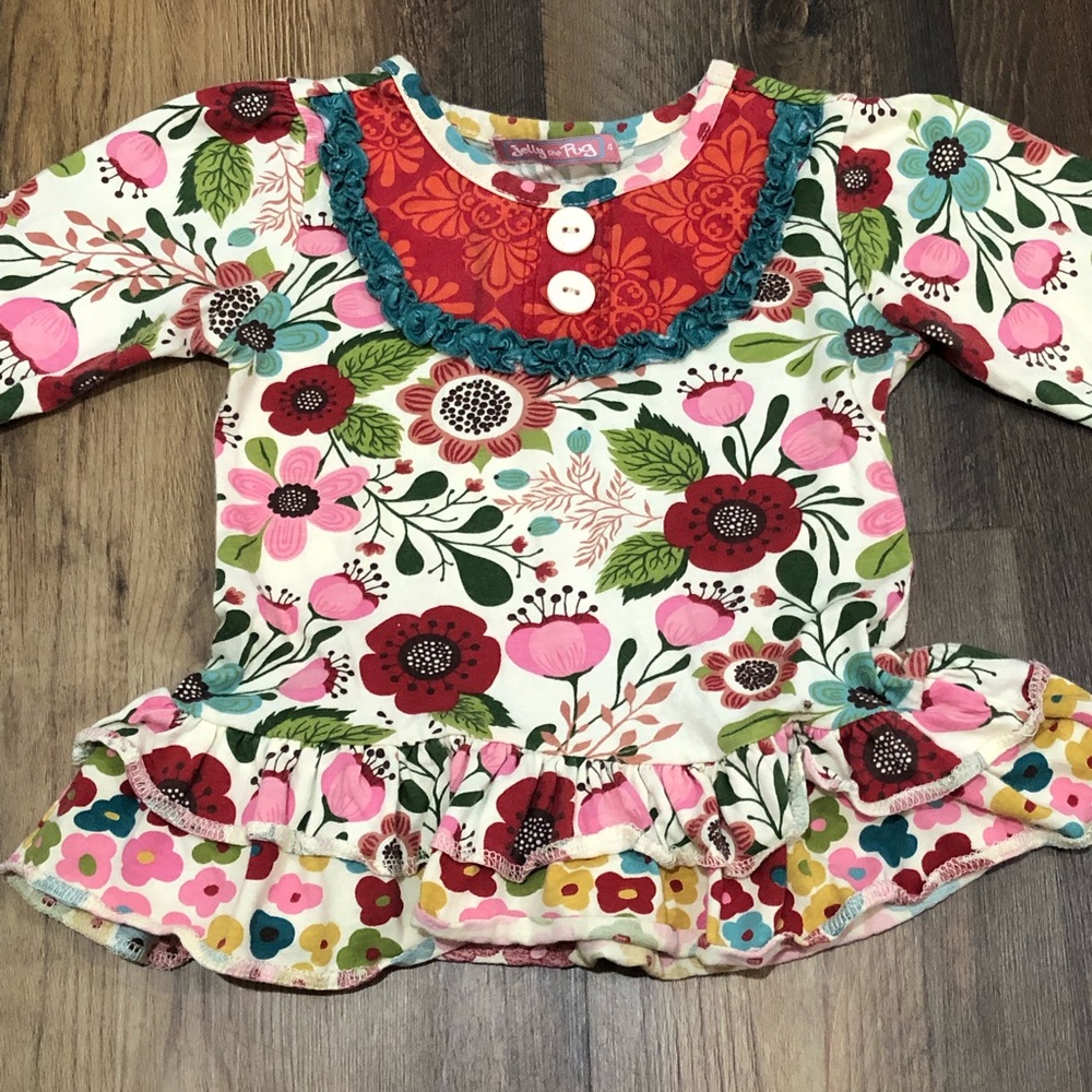 Jelly the Pug Girl’s Top